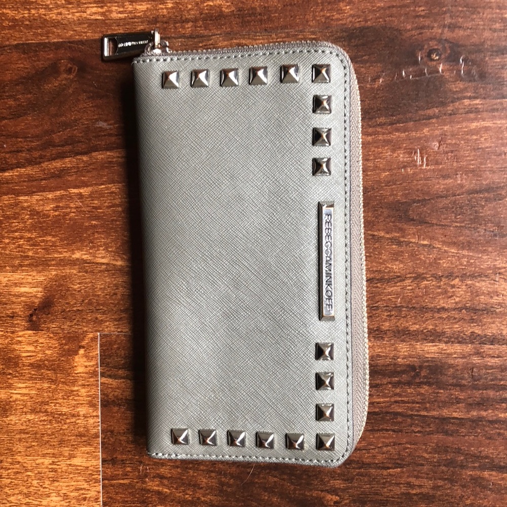 Rebecca Minkoff large wallet with zipper